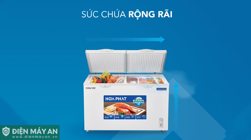 Tủ đông Hòa Phát Inverter 245 Lít HPF BD8245